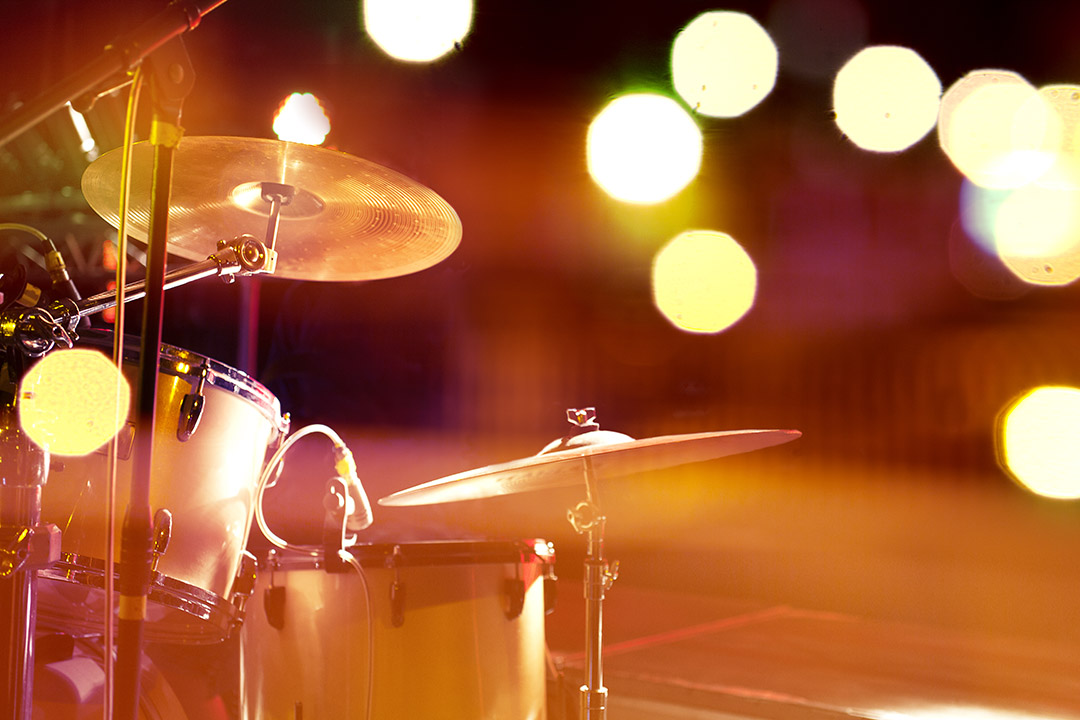 Drums on the Coddenham Centres Stage