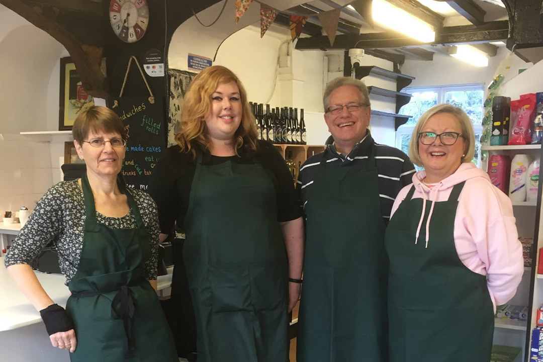 The Coddenham Shop staff close up