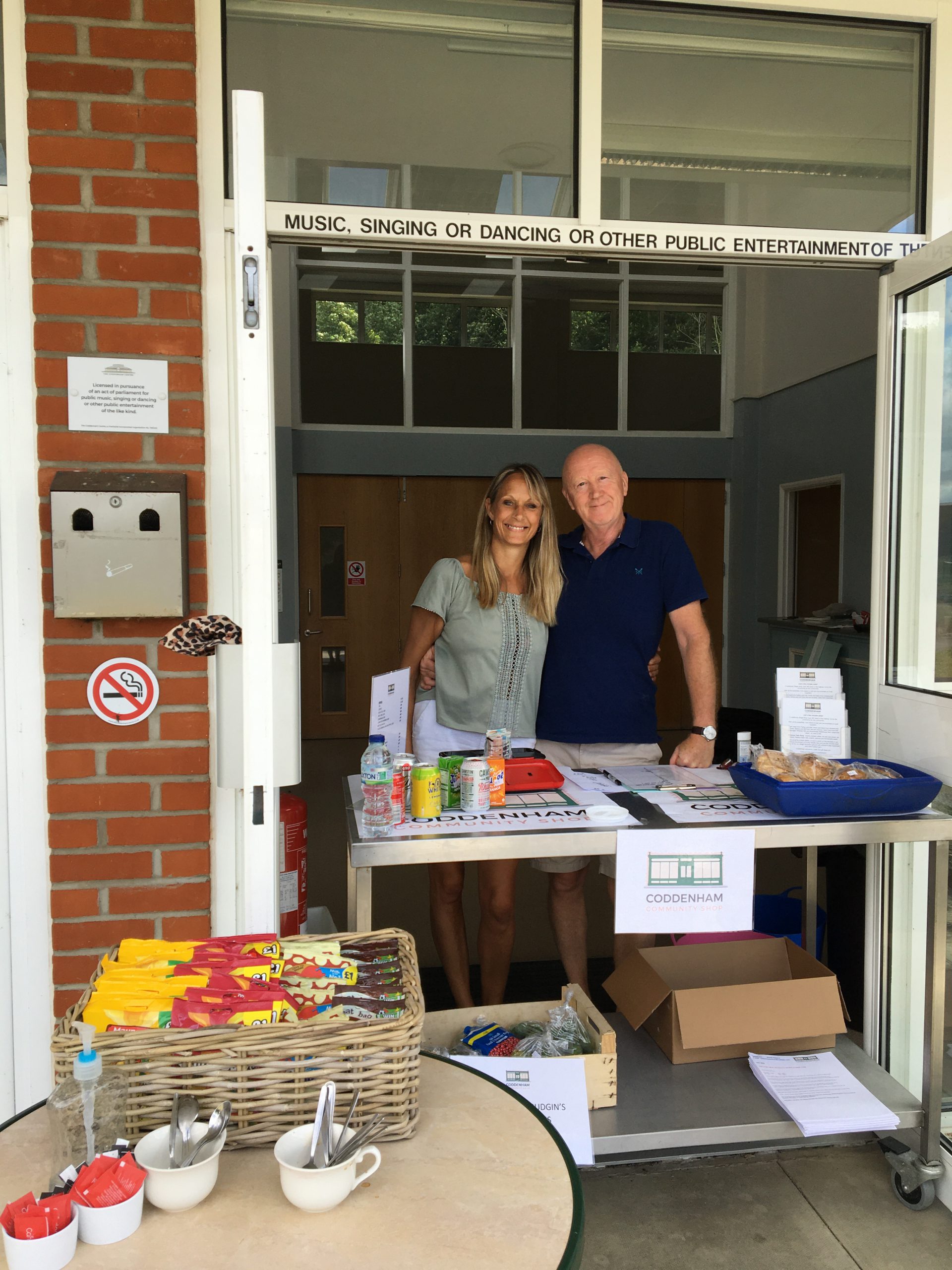 Volunteers at the Coddenham Centre