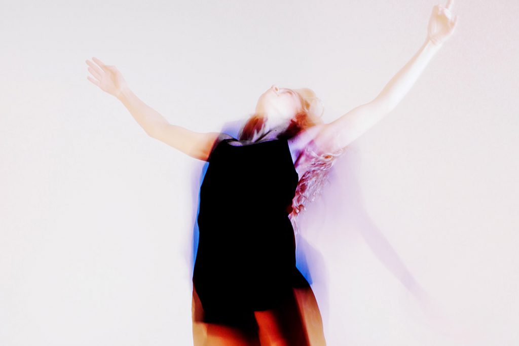 Modern Dancer blurred photo