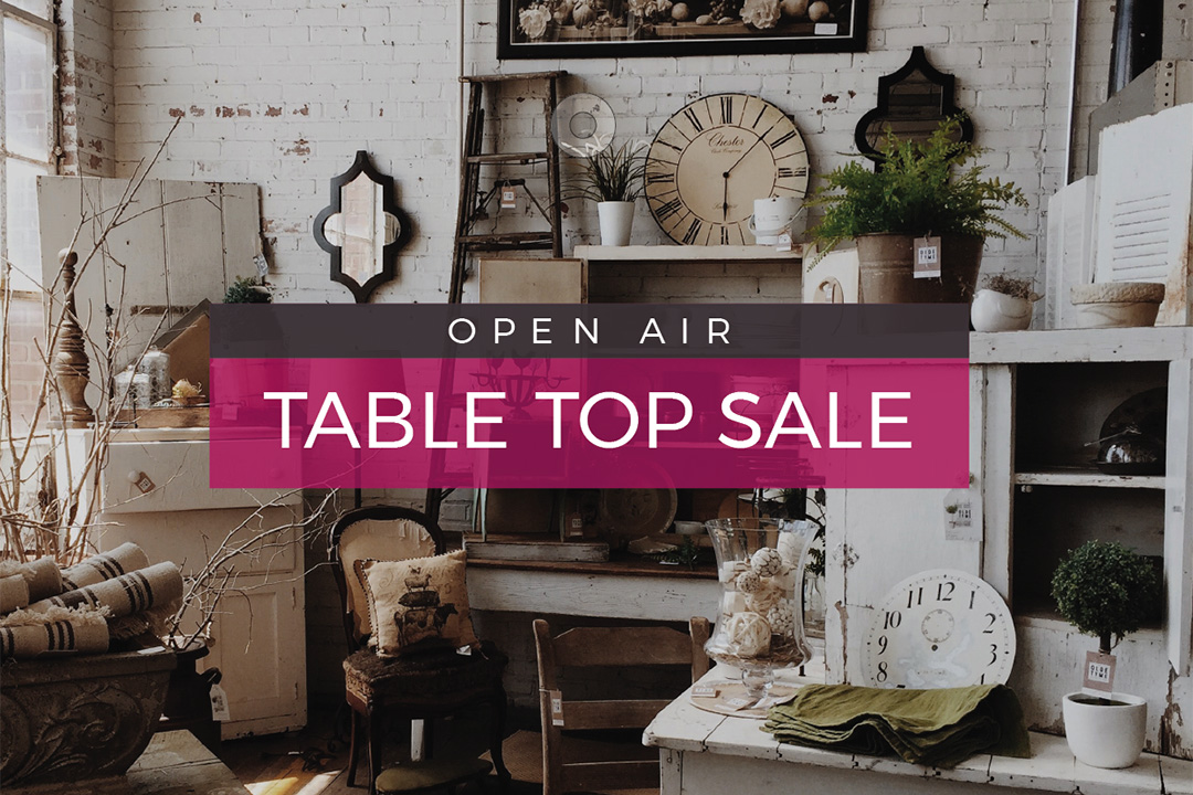 Table Top Sale Graphic