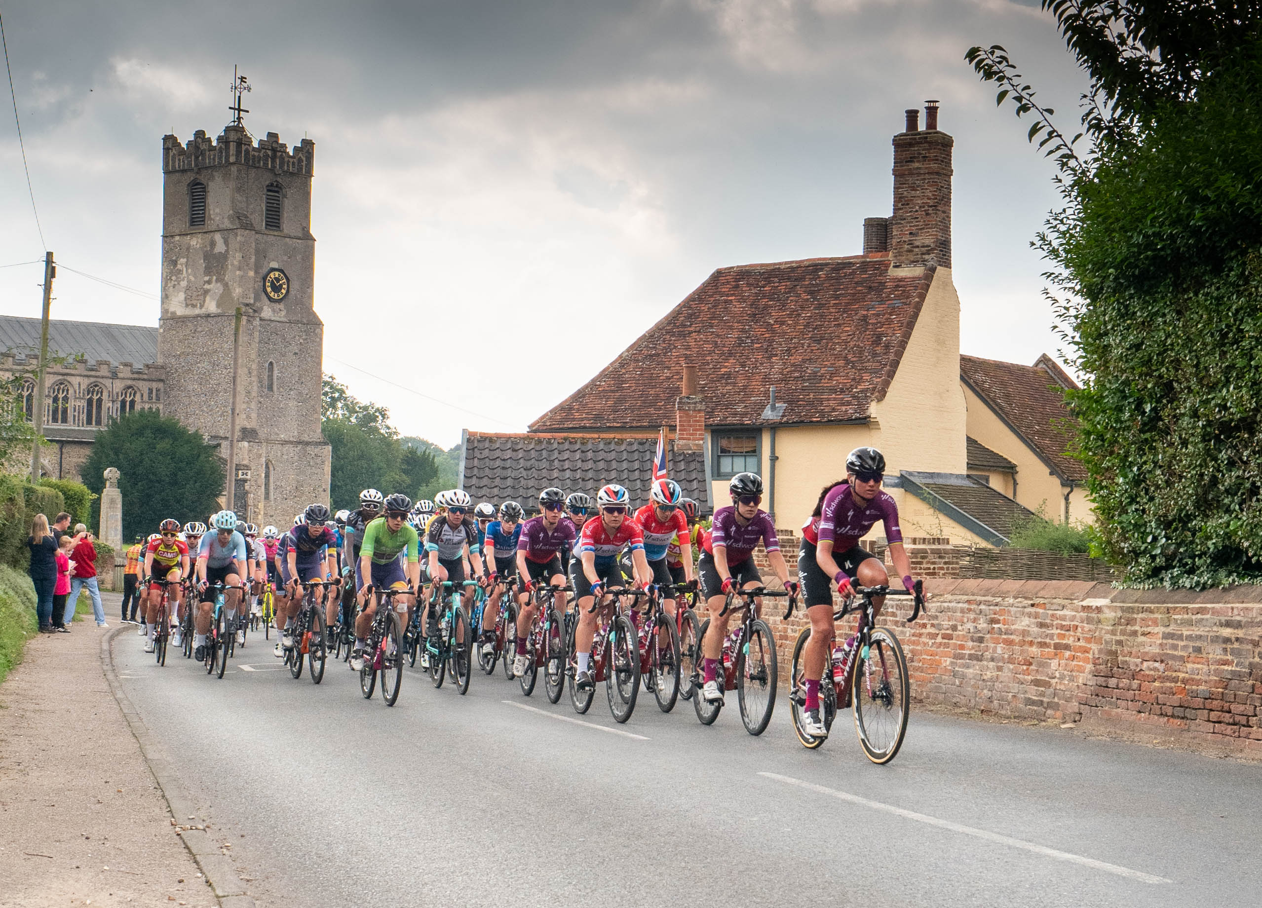 Cyclists in coddenham