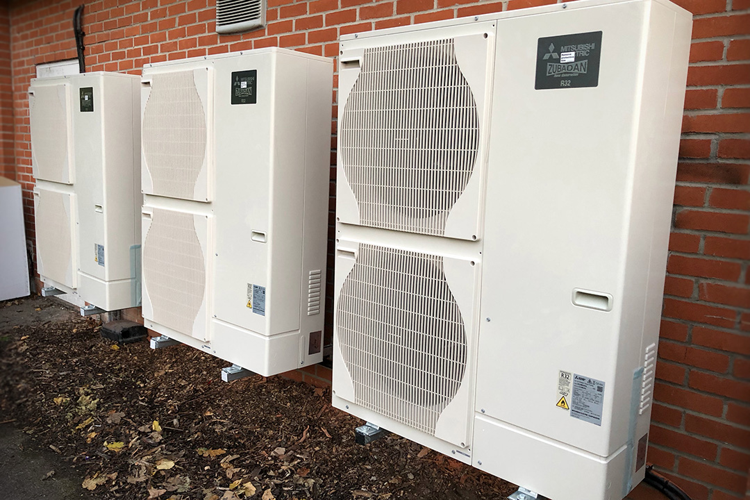 The Coddenham Centre helping the Environment with its new heat pumps