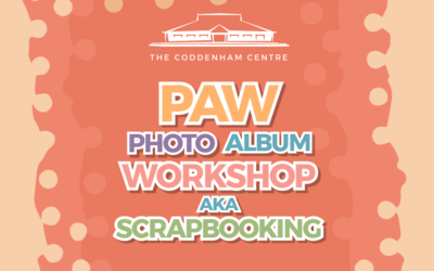 Photo Album Workshops –  A New Recreational Activity at The Coddenham Centre!