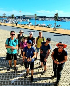 Nordic Walkers in Spain