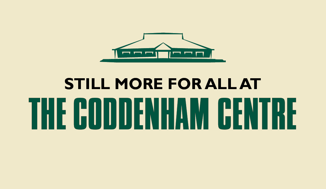 Too Early for Christmas? Whats Coming Up at the Coddenham Centre.