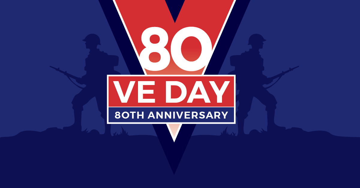 VE Day logo