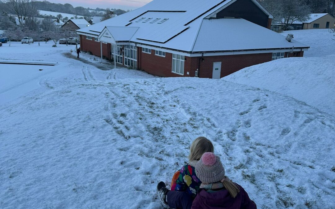 A super sledging spot at The Coddenham Centre