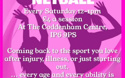More Sport for ALL – Walking Netball starts 17th January