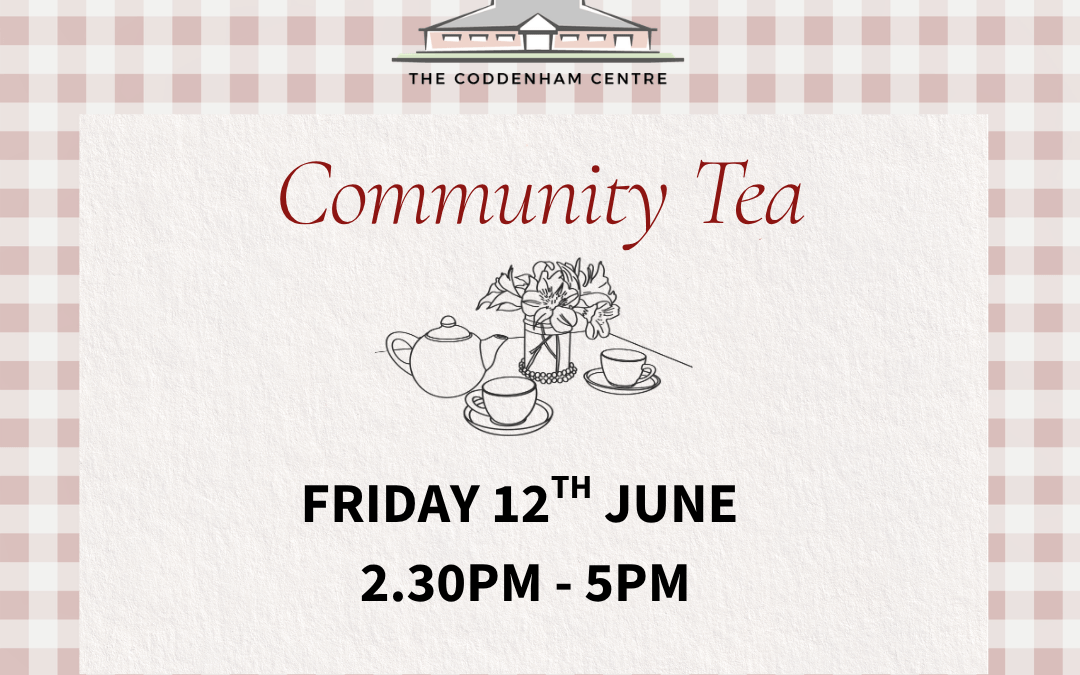 Join us for a Coddenham Community Tea – Full Menu Inside