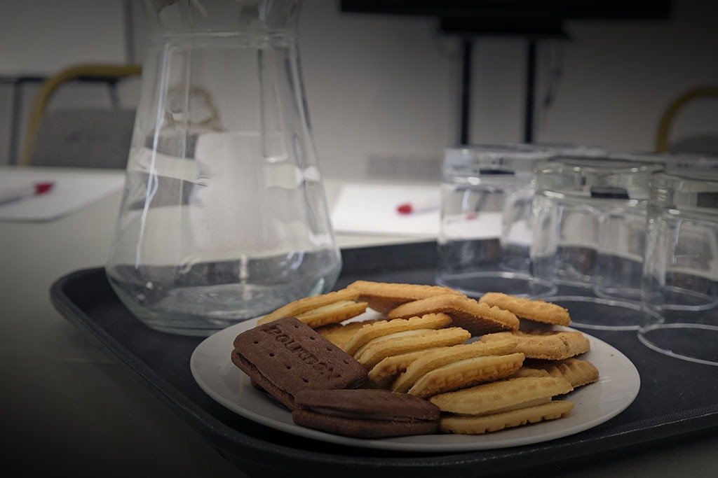 Refreshments on the table in TCC meeting room