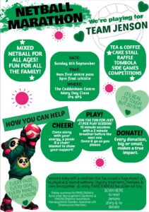 Netball poster